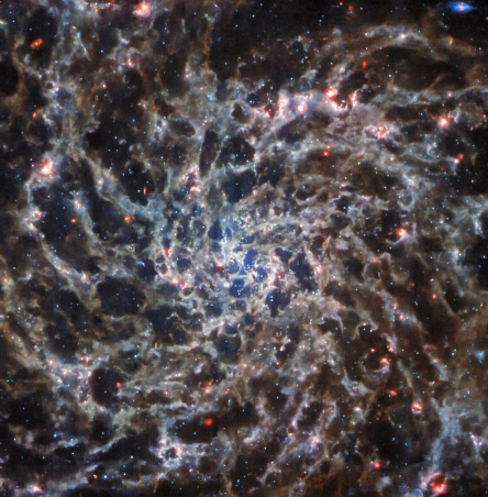 کهکشان مارپیچ؛ جدیدترین شکار تلسکوپ جیمز وب