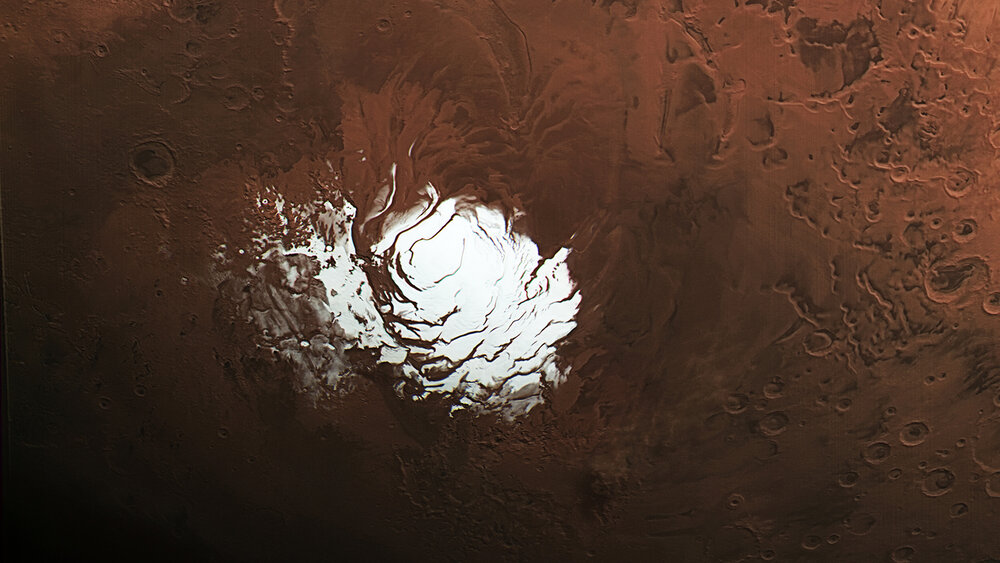 عکس | "دریاچه‌های مدفون" سیاره سرخ از آب تشکیل شده‌اند؟
