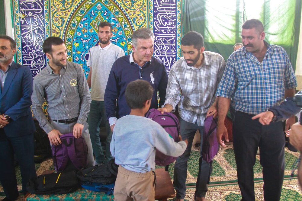 روز متفاوت قهرمانها در روستای عشایری/عکس