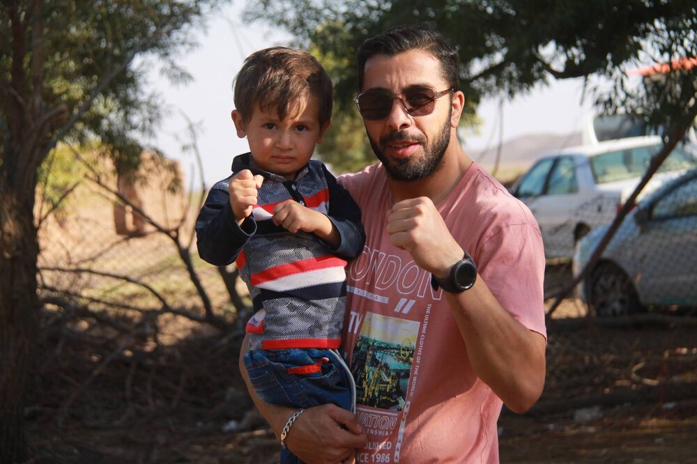 روز متفاوت قهرمانها در روستای عشایری/عکس