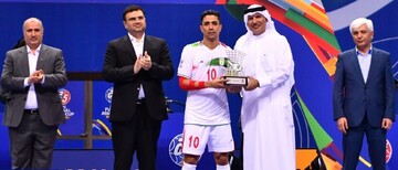 Two Iranians win top scorer award, most valuable player title at AFC 2022 Futsal Cup