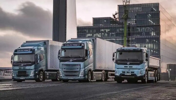 عکس | ولوو با این کامیون ها دنیا را عوض می کند!