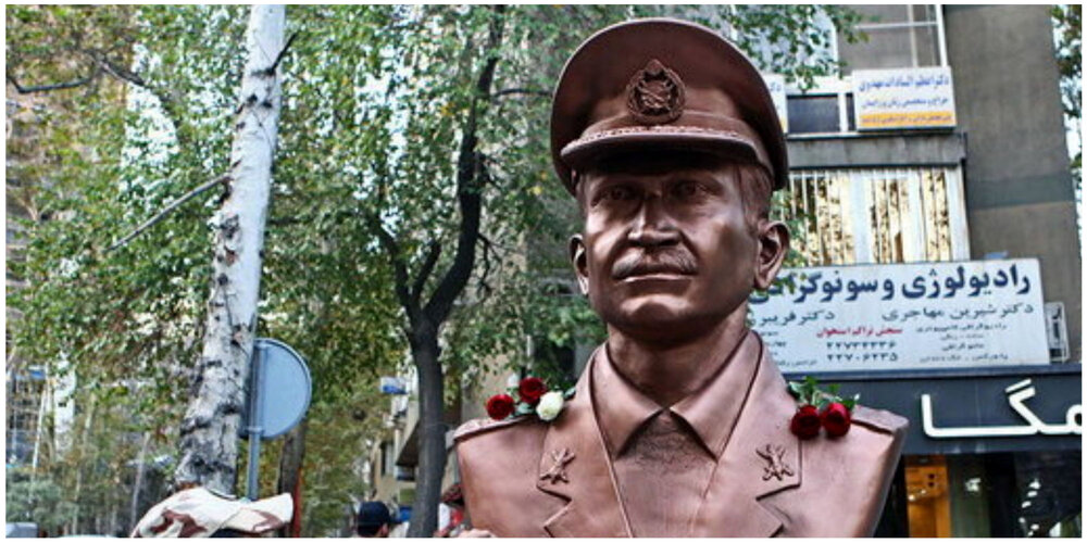 سرقت سردیس تیمسار فلاحی/ عکس