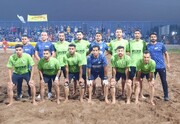 فوتبال ساحلی ایران در تسخیر کویرنشینان یزد
