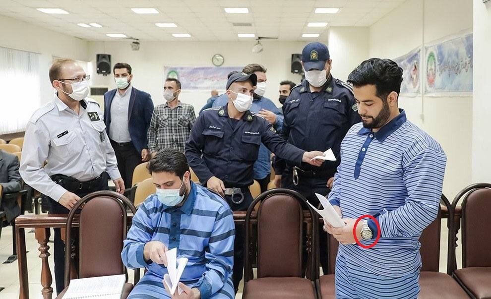ببینید | میلاد حاتمی با ساعت برند و انگشتر میلیونی در دادگاه!