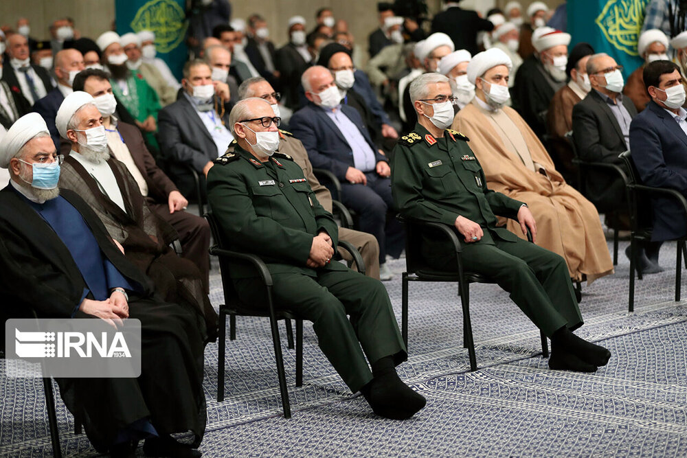 روحانی، ناطق‌نوری، لاریجانی و جهانگیری در دیدار با رهبری / عکس ها 4