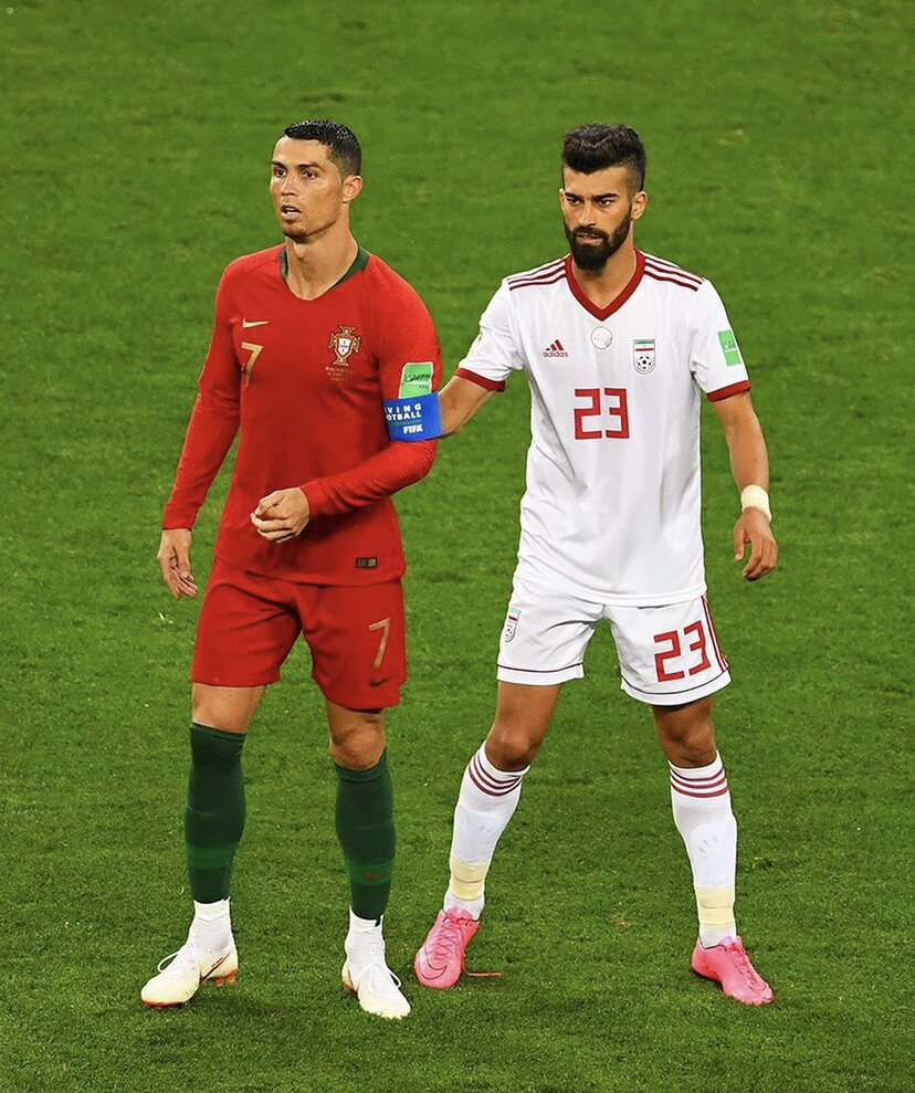 تصاویر | کلافگی کریستیانو رونالدو از مدافع محبوب کیروش