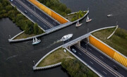 ببینید | طراحی حیرت‌انگیز پل ولومیر در هلند