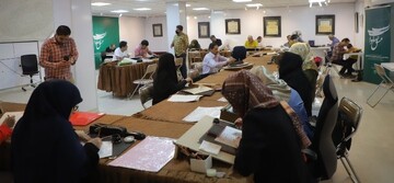 مشارکت ۶۳هنرمند در رویداد خوشنویسی "مشق صلوات" 