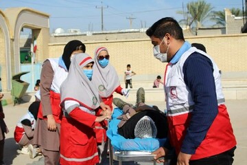 آغاز رزمایش ایمنی مقابل زلزله در هرمزگان
