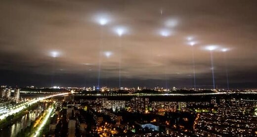 افشاگری بزرگ درباره تصاویر جنجالی یوفوها  بر فراز آسمان اوکراین !