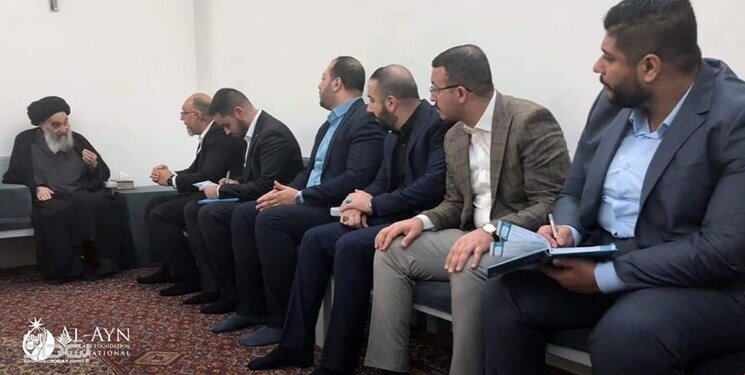 انتشار تصویری تازه از آیتالله سیستانی