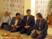 عکس های کمتر دیده‌شده از مراسم ازدواج پسر احمدی‌نژاد و دختر مشایی