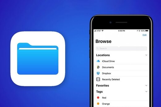 فایل‌ها در آیفون کجا ذخیره می‌شوند؟