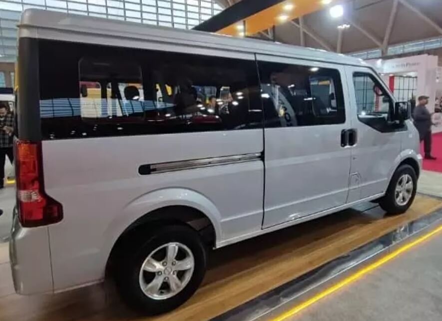 عکس | ماشین اقتصادی جدید بهمن موتورز با ظرفیت ۹ نفر