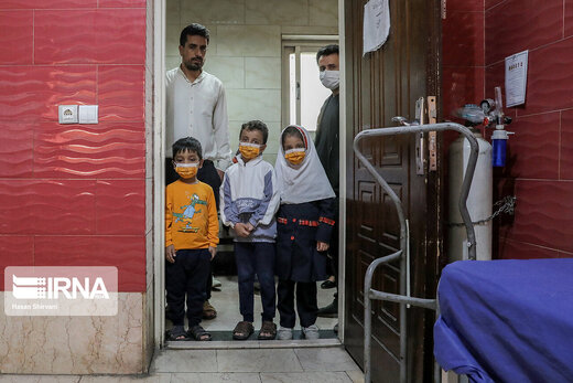 تصاویر/ شیوع موج جدید آنفلوانزا در کودکان