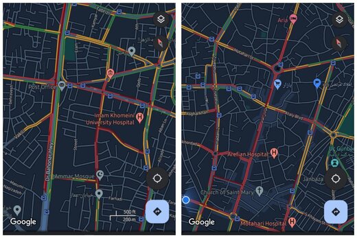 بارش یک باران ناچیز، ارومیه را قفل کرد