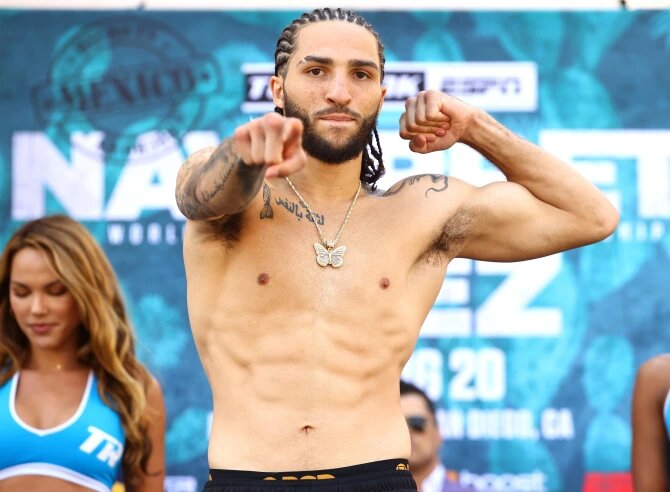 عکس | نوه محمدعلی کلی در انگیس مبارزه میکند