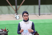 دختر تیرانداز ایران با اسلحه قرضی سهمیه المپیک گرفت!
