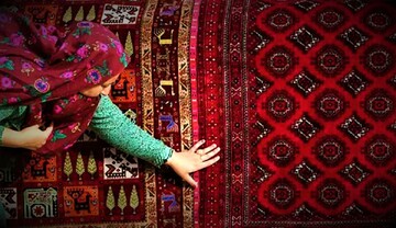  فرش زیبای کاشان در دوران قاجار را ببینید