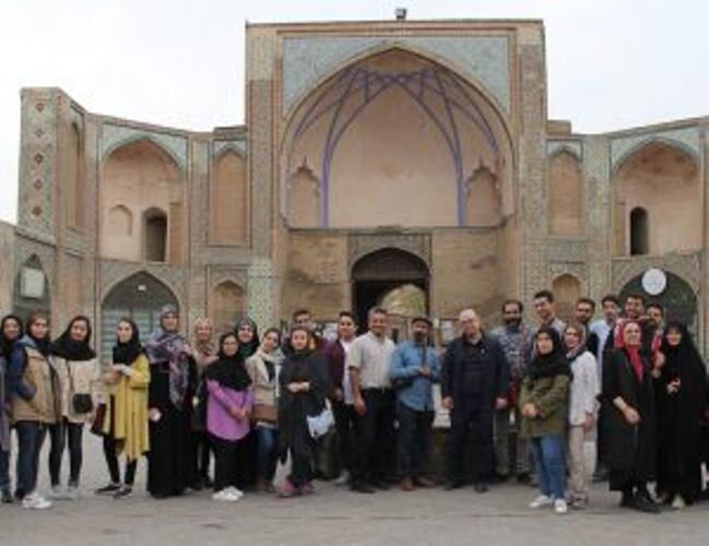 تور علمی دانشجویان دانشگاه علم‌وصنعت تهران در قزوین برگزار شد