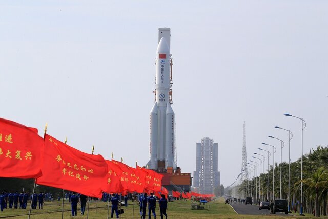 عکس | آزمایشگاه چین به فضا پرتاب شد!