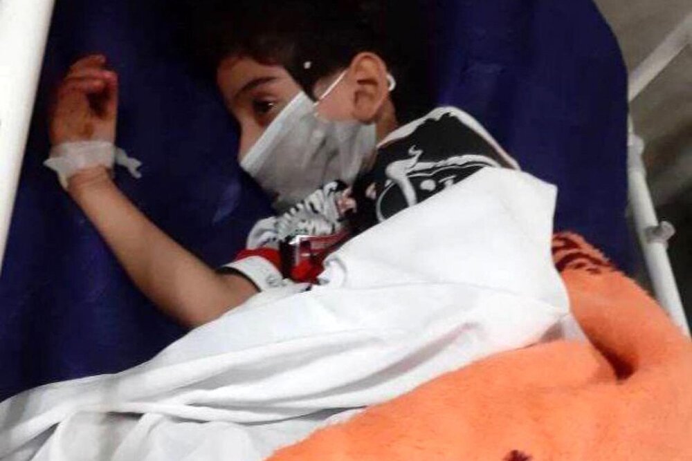 ببینید | گفت‌وگو با کودک مجروح حادثه تروریستی شیراز