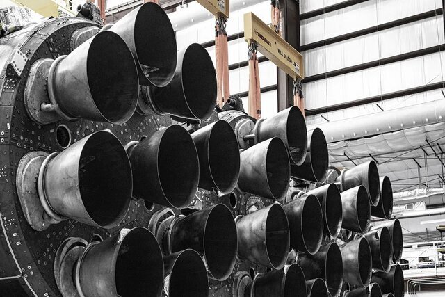 عکس | رونمایی از موتور پیچیده موشک گمنام و قدرتمند اسپیسایکس