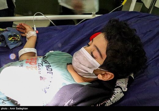 مصدومین حادثه تروریستی شیراز