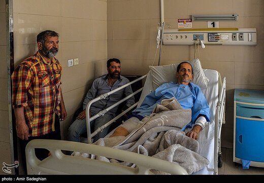مصدومین حادثه تروریستی شیراز