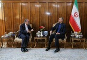 دیدار سر کنسول ایران در شهر "قاپان" ارمنستان با وزیر امور خارجه