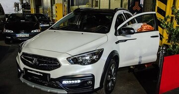 عکس | جولان ماشین جدید سایپا در خیابان‌های تهران/ از اطلس رونمایی شد