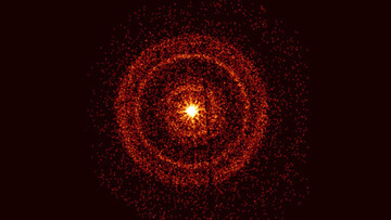 فیلم | پرنورترین انفجار پرتو گاما کهکشانی در دوردست را روشن کرد!