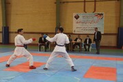 برگزاری مسابقات قهرمانی کاراته بسیج در شهرکرد