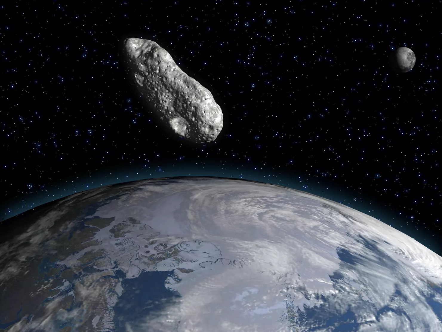 این سیارک غول‌آسا بیخ گوش زمین است!