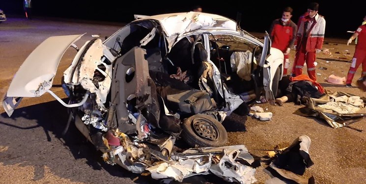 تصادف زنجیرهای مرگبار در بزرگراه امام علی(ع)