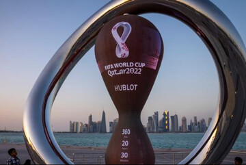 عکس | تصویری عجیب از آسمان قطر در آستانه جام جهانی
