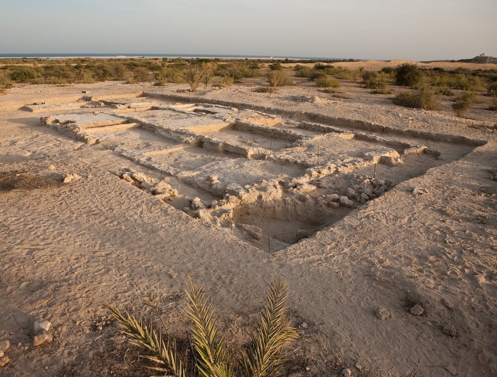 کشف صومعه باستانیِ مسیحیان در سواحل امارات متحده عربی / تصاویر