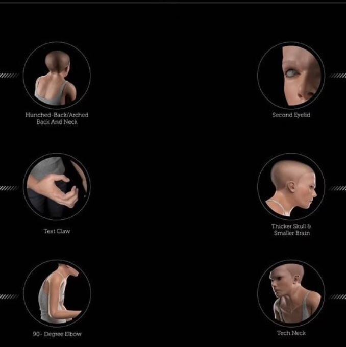 عکس | پیشبینی ترسناک از چهره عجیب انسانهای آینده