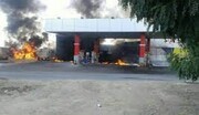 ۴ نفر در آتش سوزی جایگاه سوخت در بمپور جان باختند