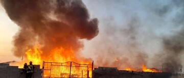 آتش سوزی در کانال‌های نفتی بندر ماهشهر/آتش مهار شد