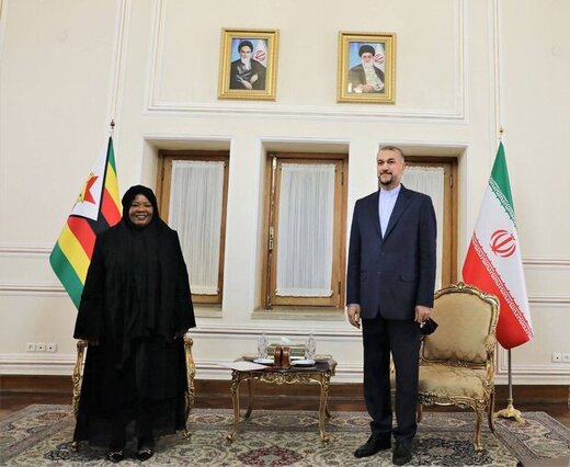 Iran, Zimbabwe discuss expanding bilateral cooperation