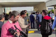 ببینید | اولین تصاویر از درگیری و برخورد بد با خبرنگاران در فرودگاه هنگام بازگشت تیم ملی فوتبال ساحلی