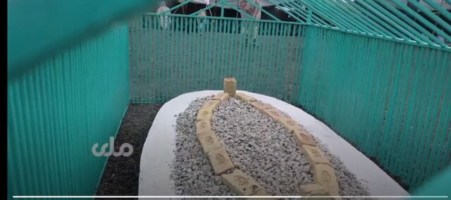 رونمایی طالبان از قبر ملاعمر/عکس