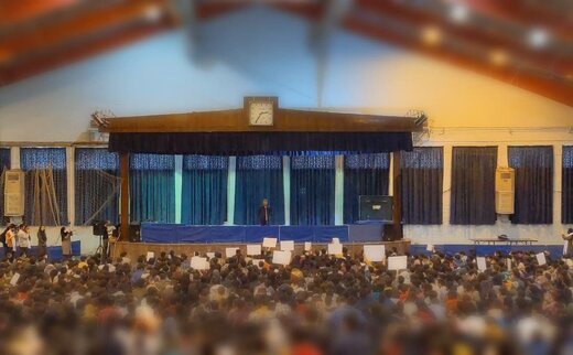 سخنان عادل فردوسی پور در جمع دانشجویان «شریف» + عکسها