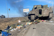 زلنسکی: روسیه شهر باخموت را ویران کرده است
