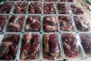 ذخیره ۲۲۵ تن گوشت بره منجمد در اصفهان
