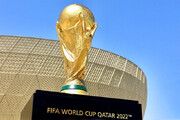 ببینید | ورود ویژه و جالب کاکا به قطر با جام قهرمانی جهان