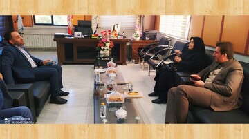 دیدار رییس مجمع نمایندگان لرستان با مدیرکل ورزش و جوانان استان 