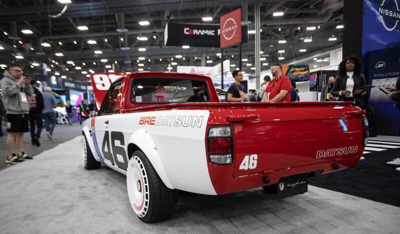 عکس | نسخه تمام برقی و جذاب وانت خاطرهانگیز نیسان